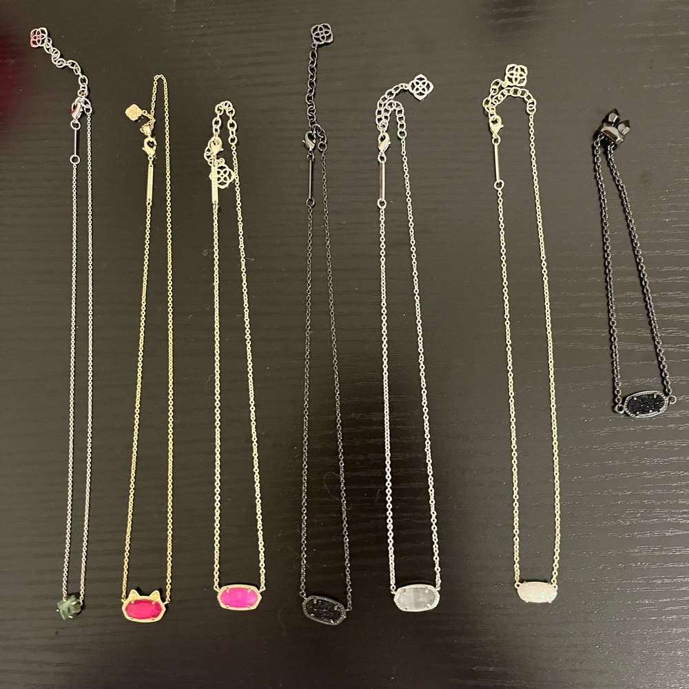 Kendra Scott Elisa Necklace Bundle